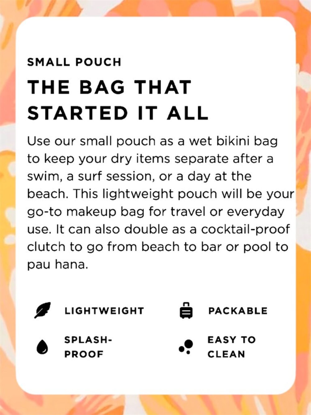 ALOHA Collection—Small Pouch—Limited Edition Sunrise Shells *NWT* - Picture 6 of 7